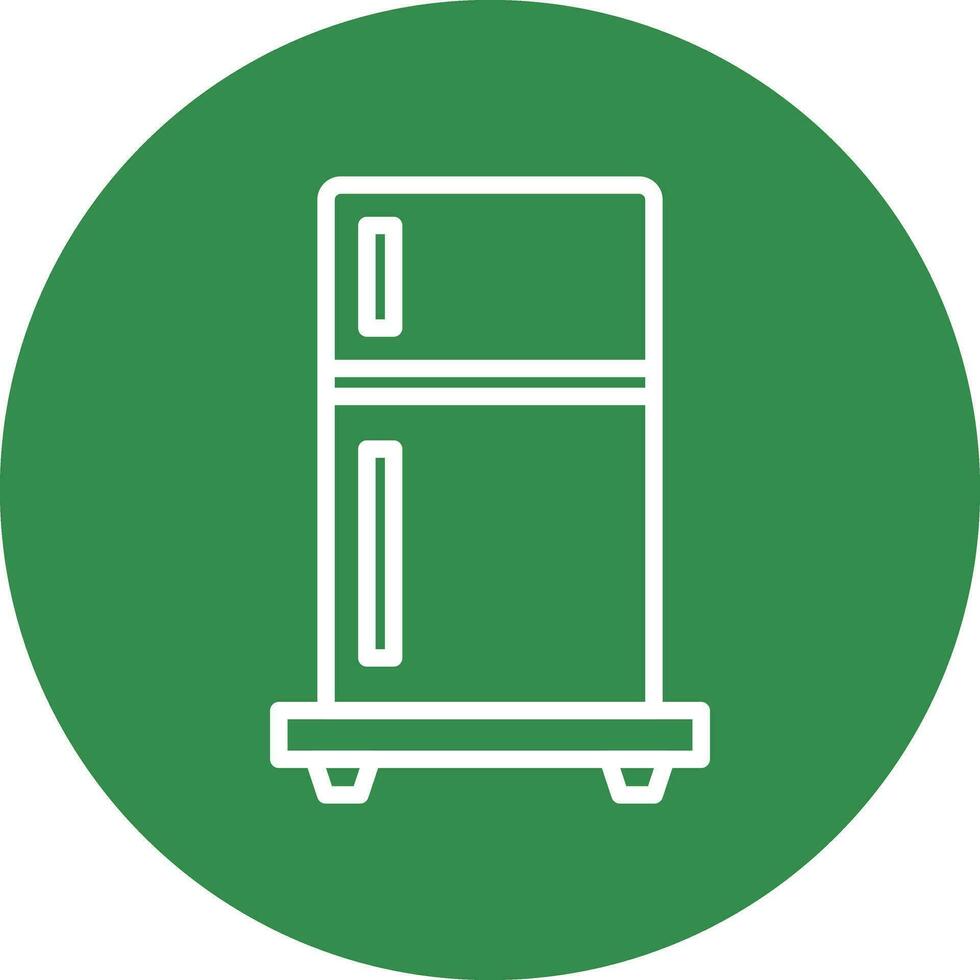 Refrigerator Vector Icon Design