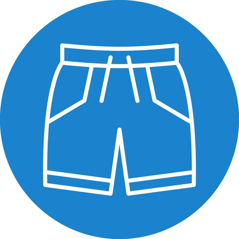 Swimming Trunks Vector Icon Design