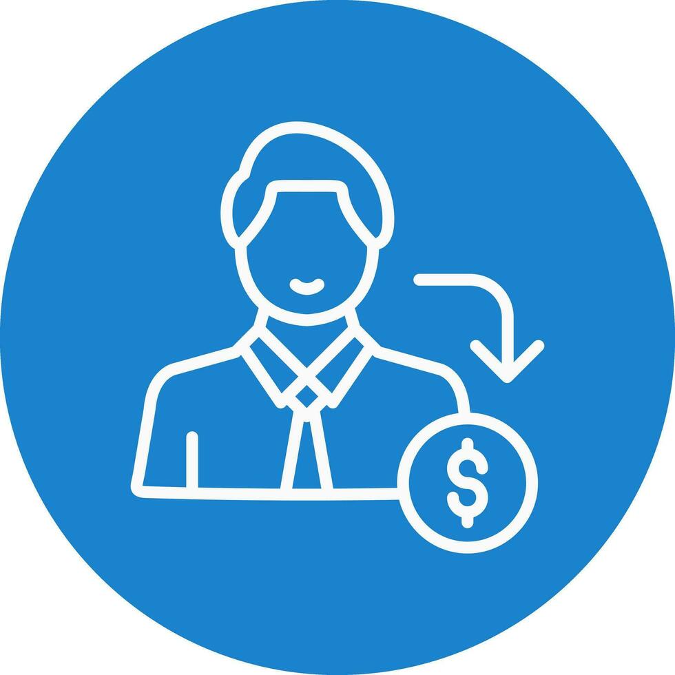 Salary Vector Icon Design