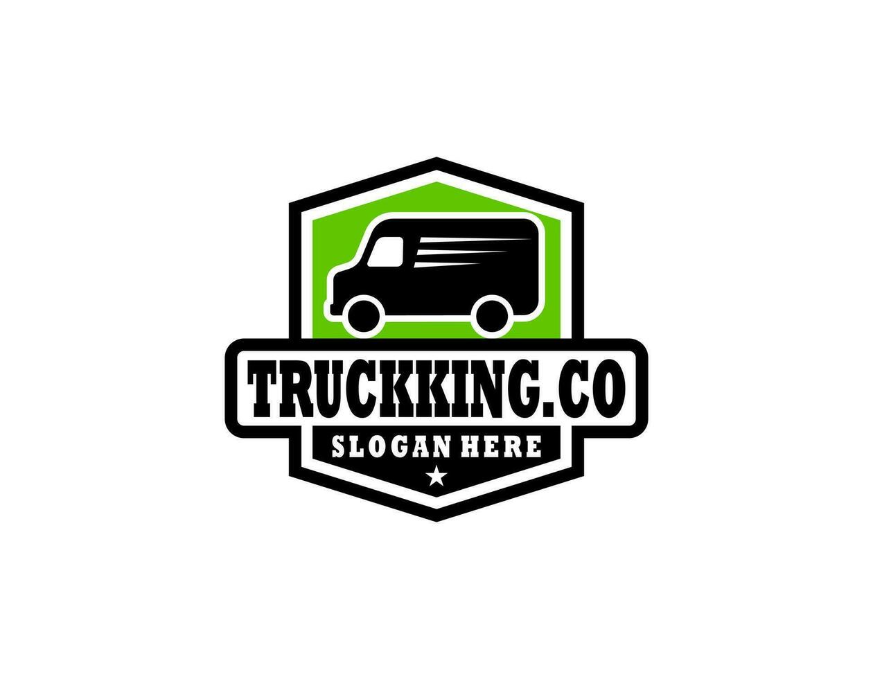 Logistics Auto Truck Transport Wordmark Logo Design Vector Icon Illustrations.