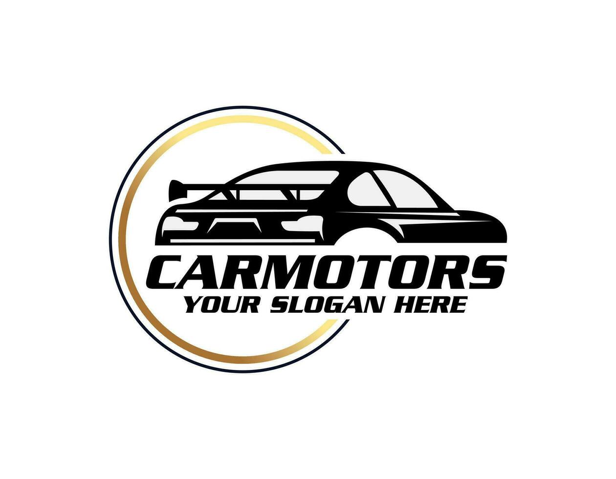 automotive car window tint logo design template modern vector