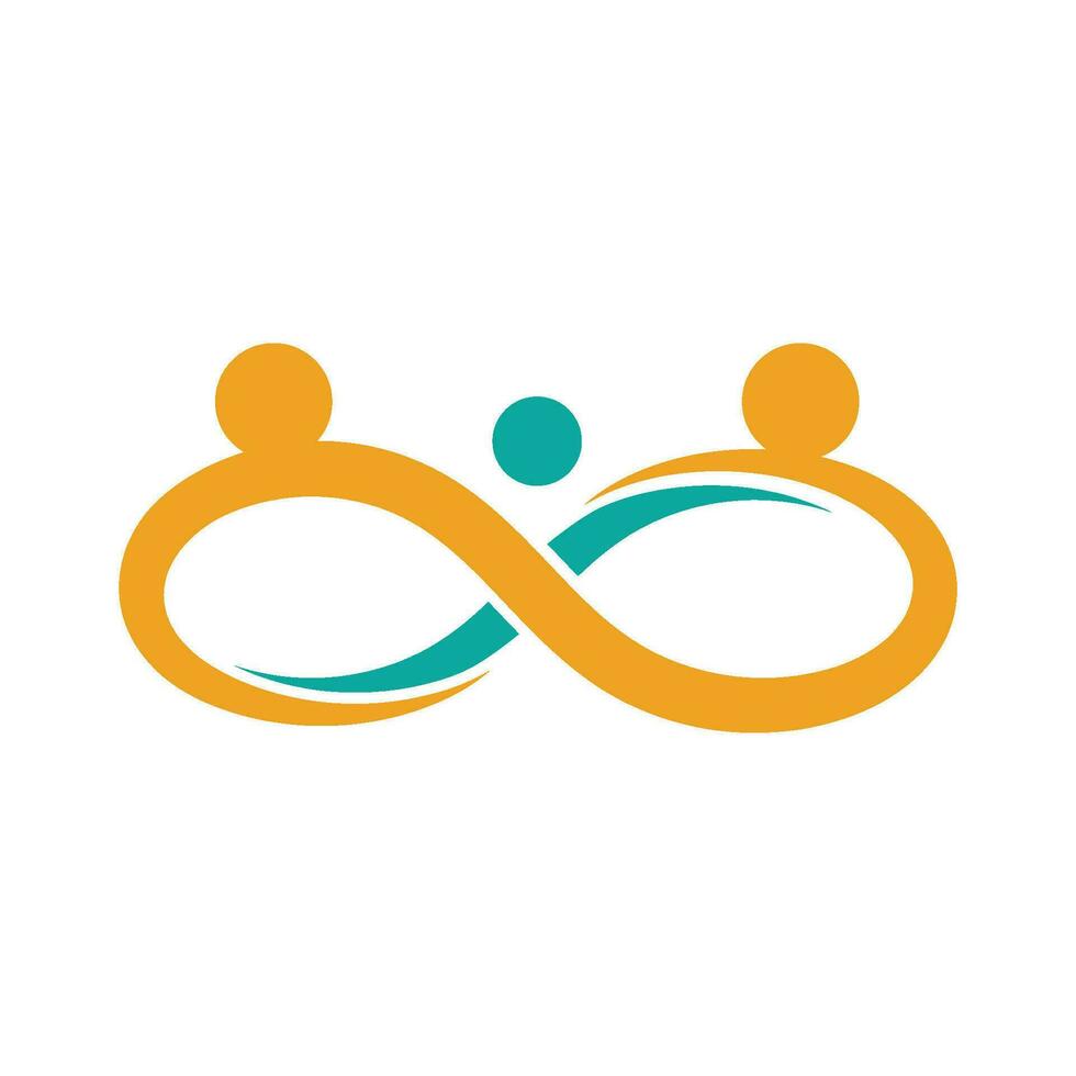 Community, network and social icon vector