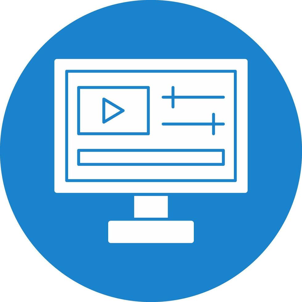 Video Edition Vector Icon Design