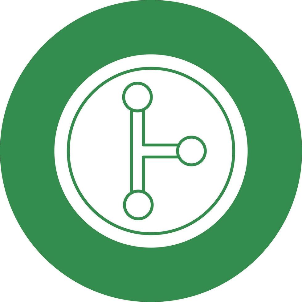 Merge Vector Icon Design