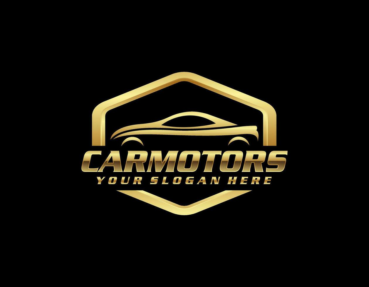 Car Garage Premium Concept Logo Design vector