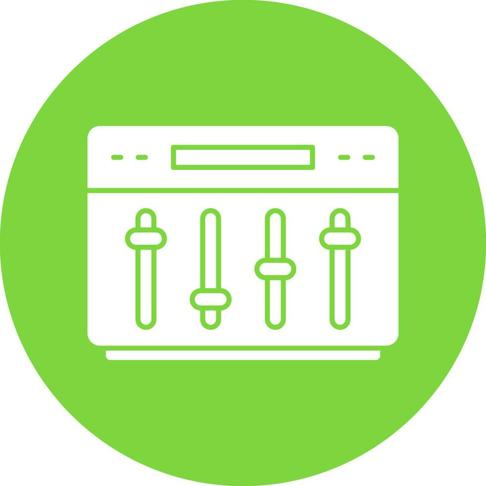 Equalizer Vector Icon Design