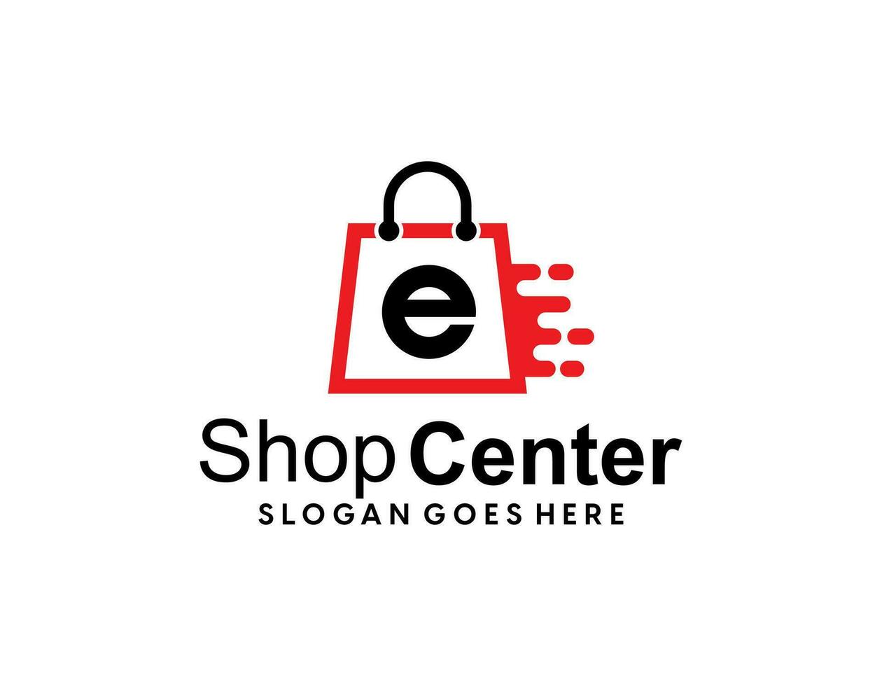 Letter E logo and apps design concept template for your company, industry purpose ready to use vector