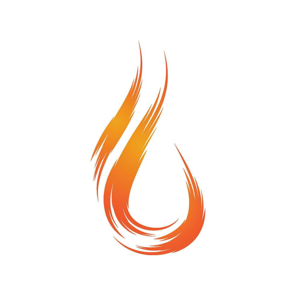 Fire flame vector illustration design