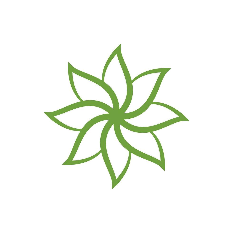 flower vector icon design