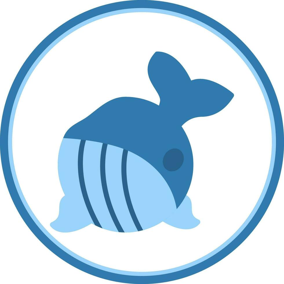 ballena vector icono diseño