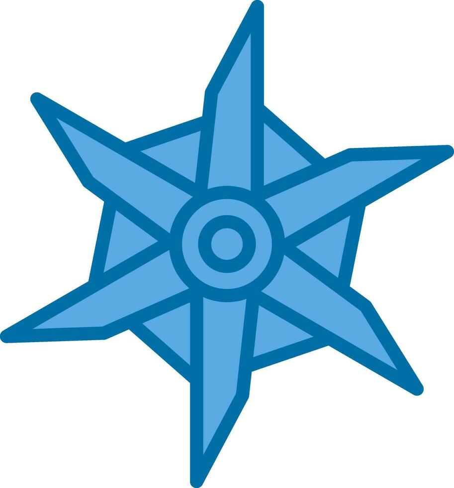 Pinwheel Vector Icon Design