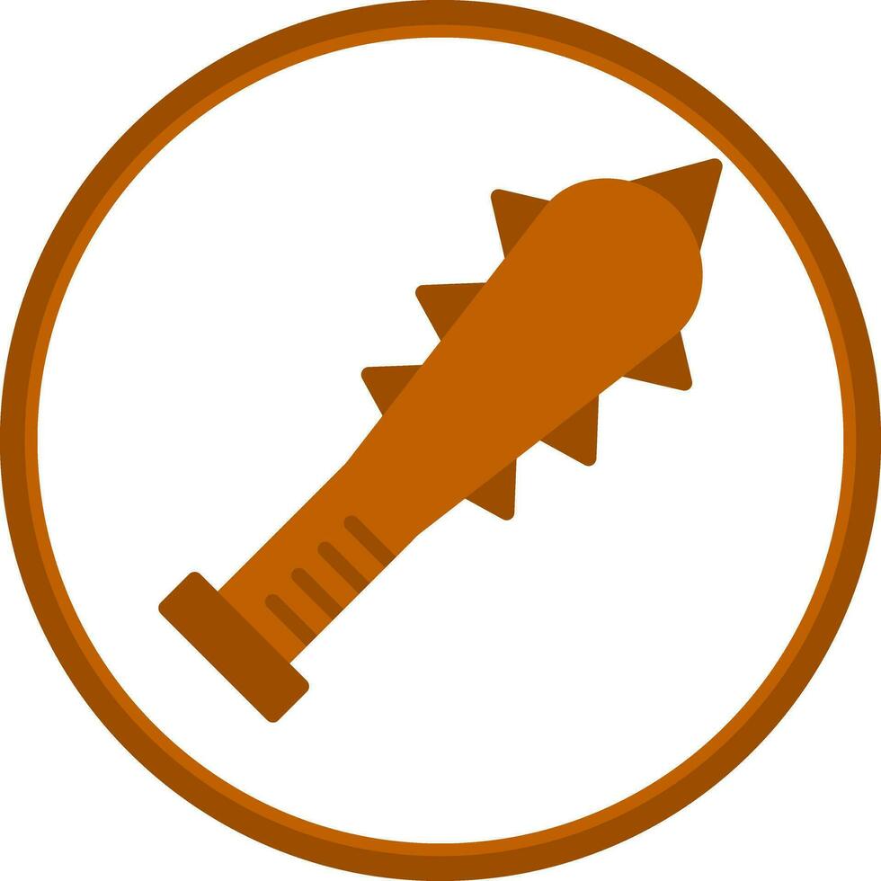 Cudgel Vector Icon Design
