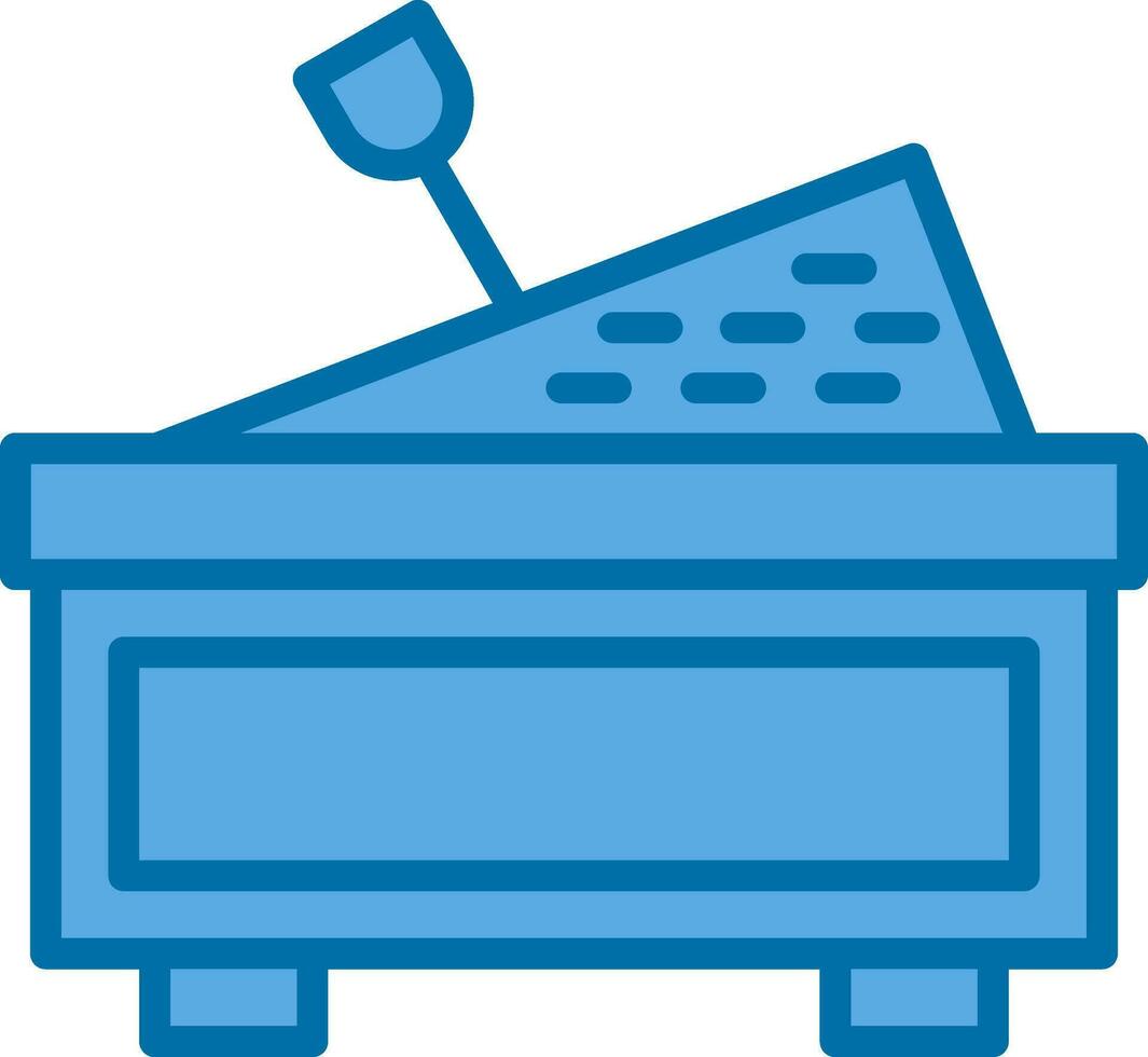 Sandbox Vector Icon Design