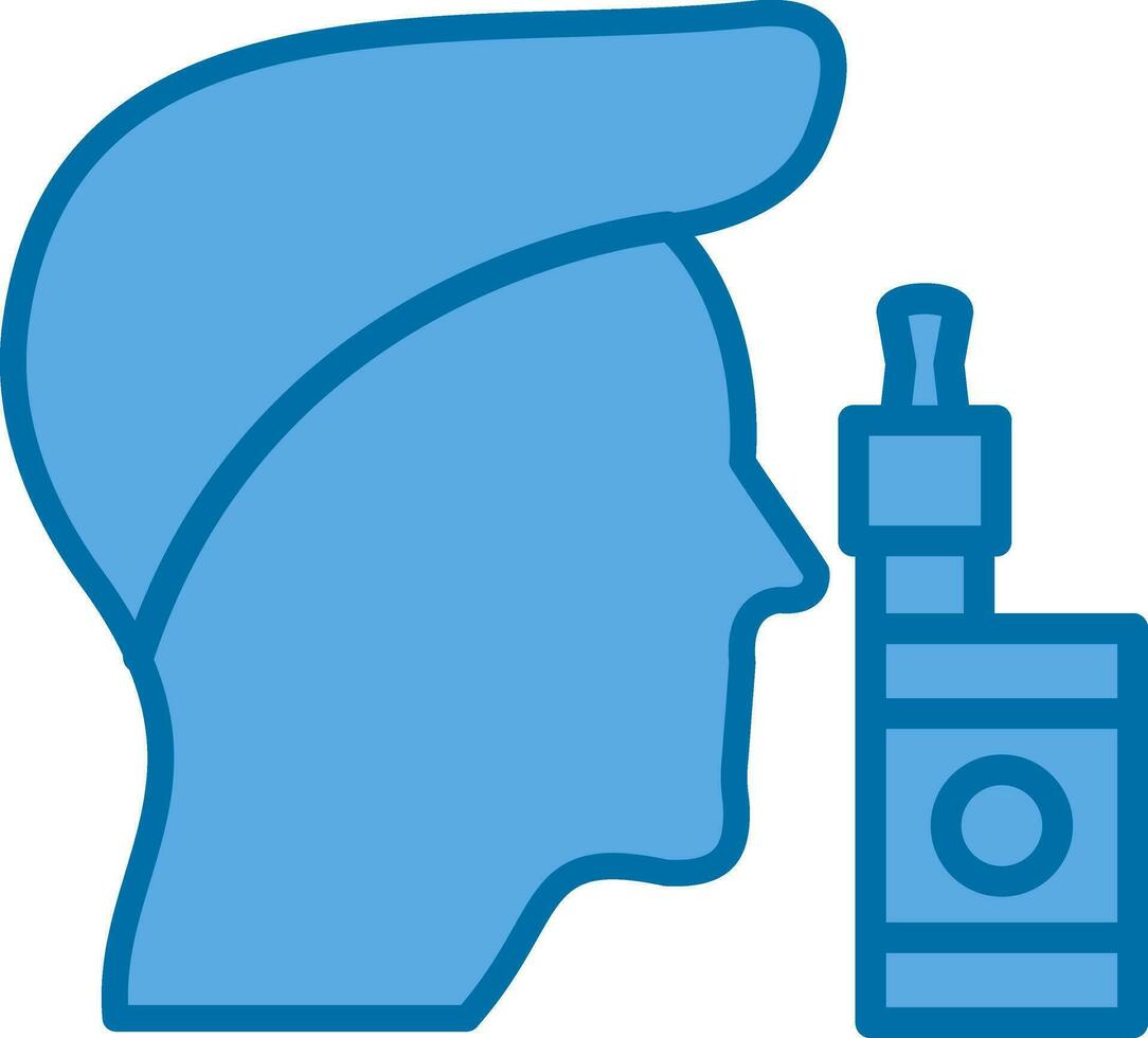 Vaping Vector Icon Design