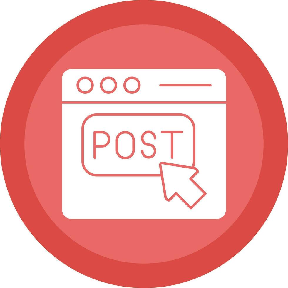 Post  Vector Icon Design