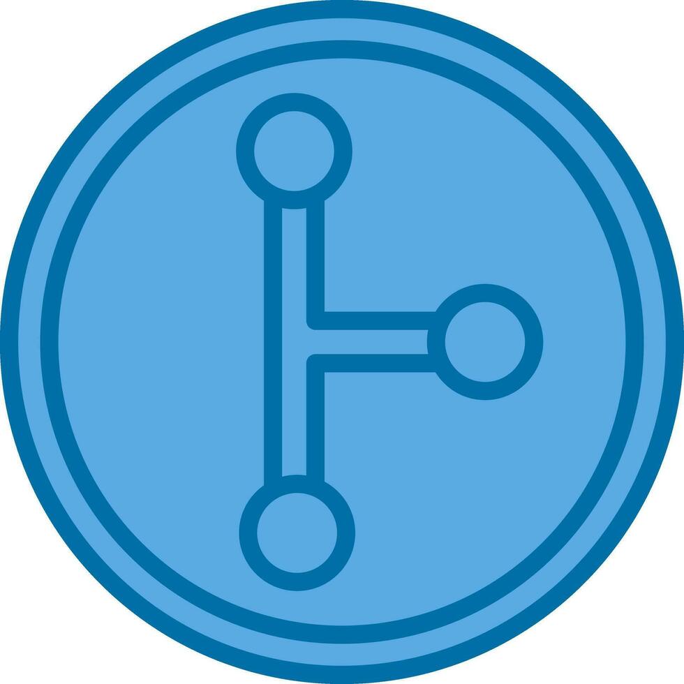 Merge Vector Icon Design