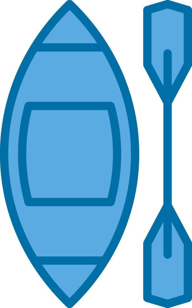 Kayak Vector Icon Design