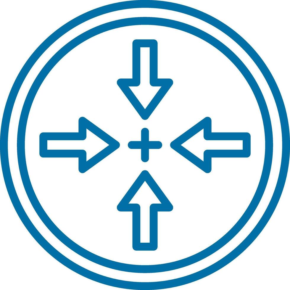 Shrink Vector Icon Design
