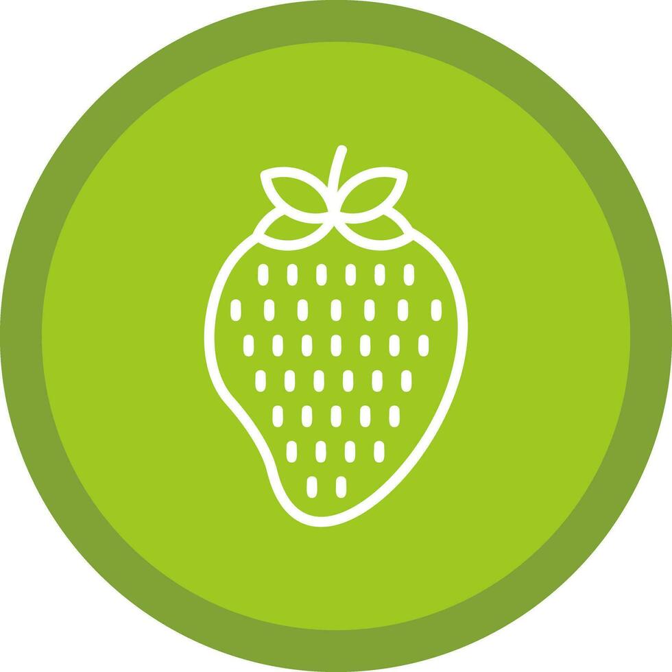 Strawberry Vector Icon Design