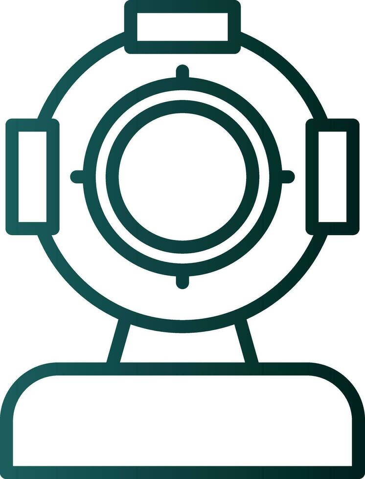 Helmet Vector Icon Design
