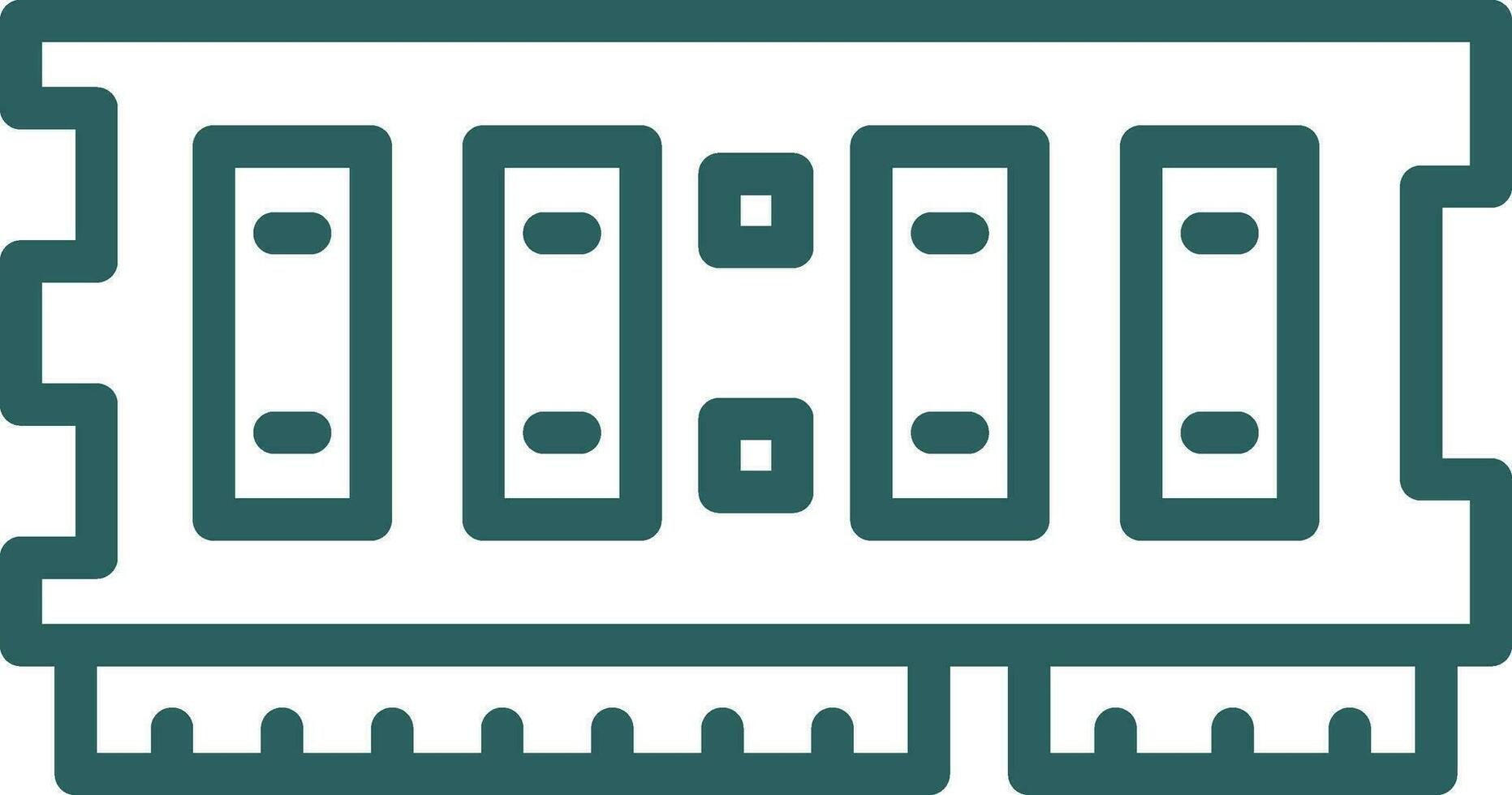 Ram Vector Icon Design