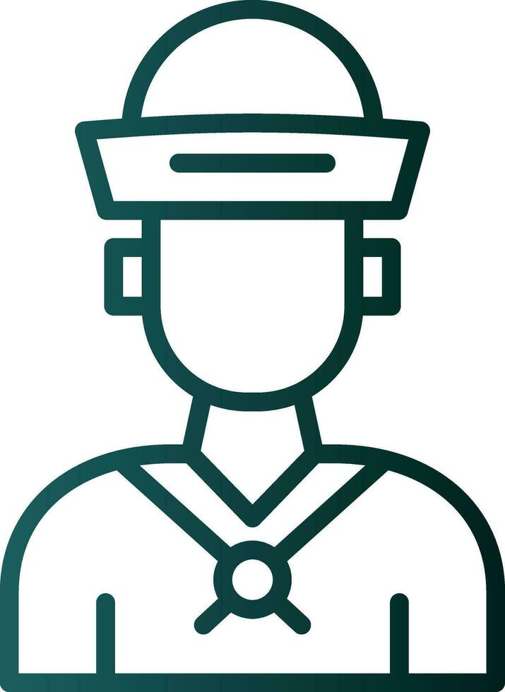Sailor Vector Icon Design