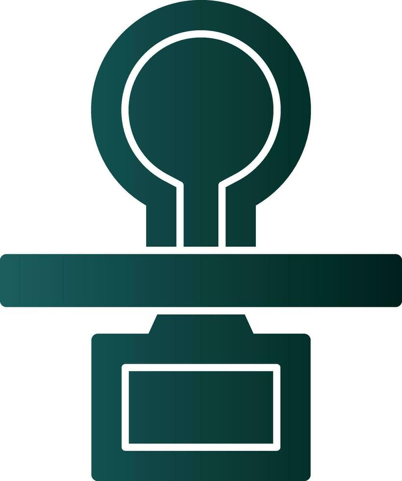 Pacifier Vector Icon Design