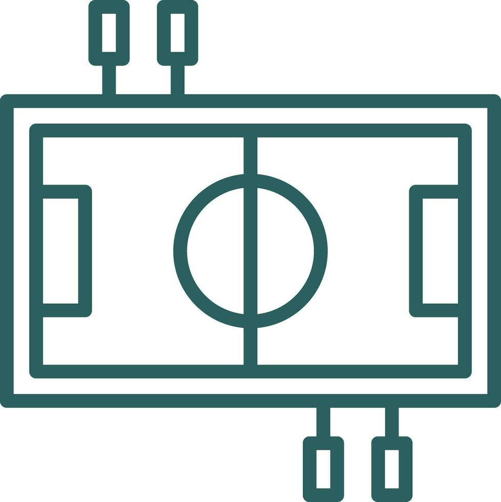 Table Football Vector Icon Design