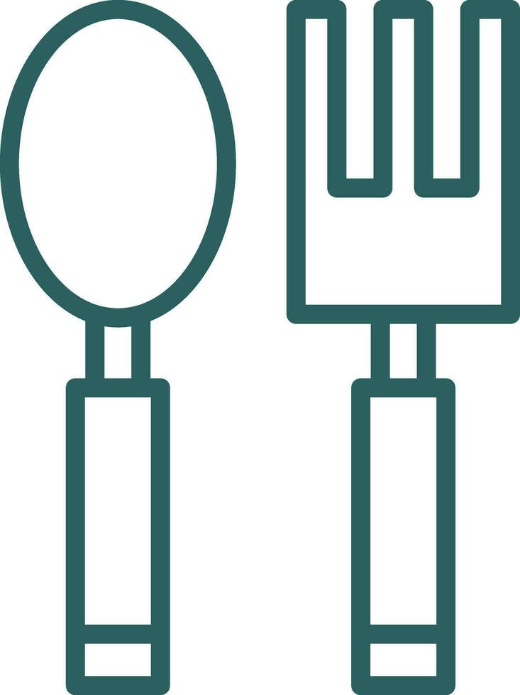Baby Cutlery Vector Icon Design