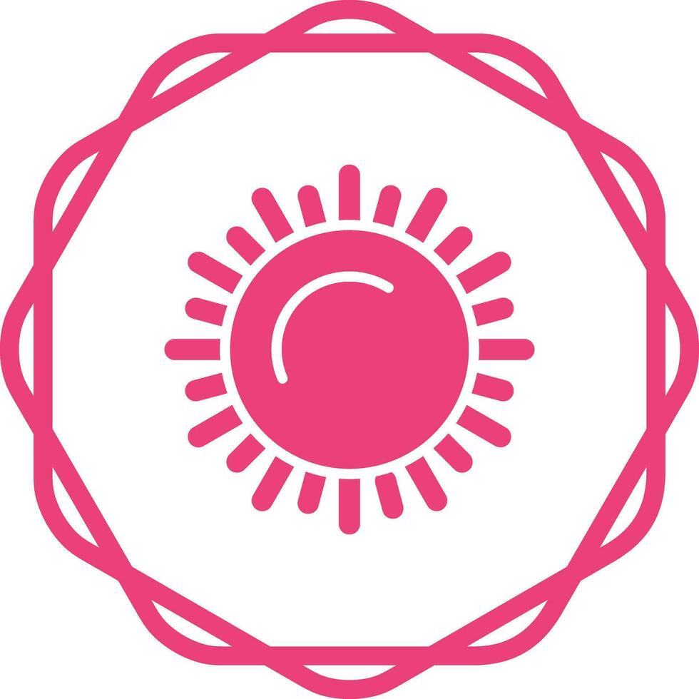 Sun Vector Icon