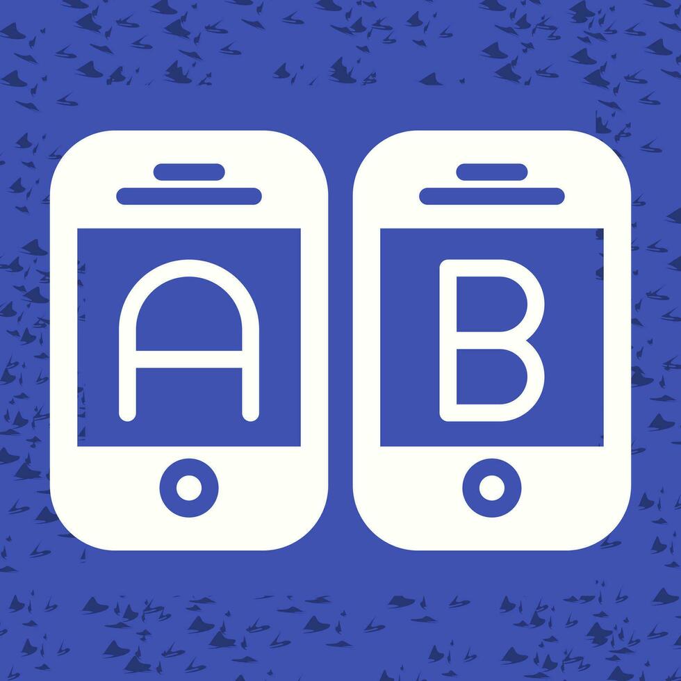 A B Testing Vector Icon