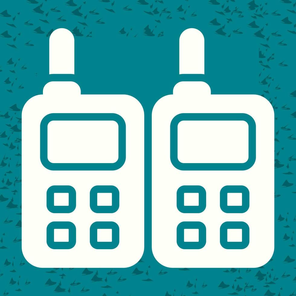 Two way Radio Vector Icon