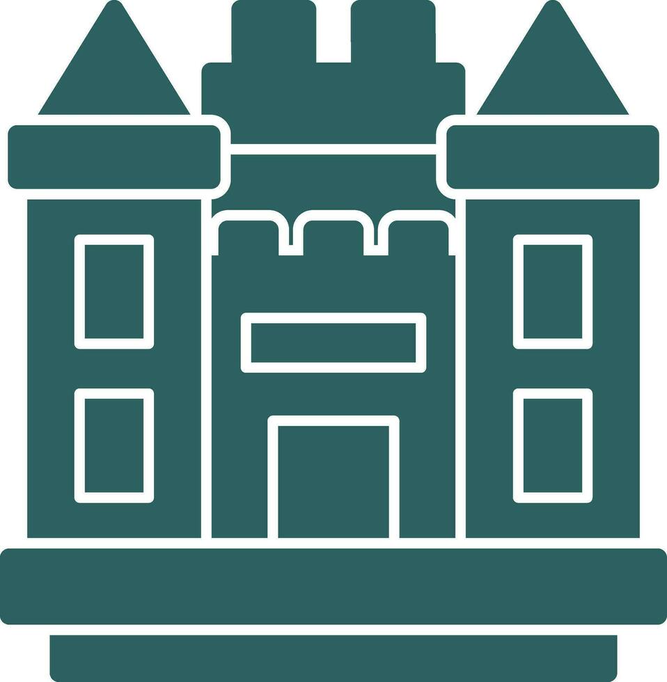 Castle Vector Icon Design