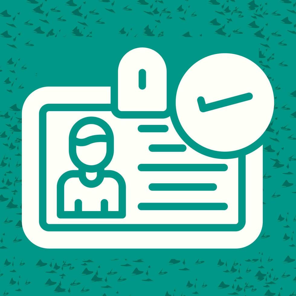 ID Verification Vector Icon