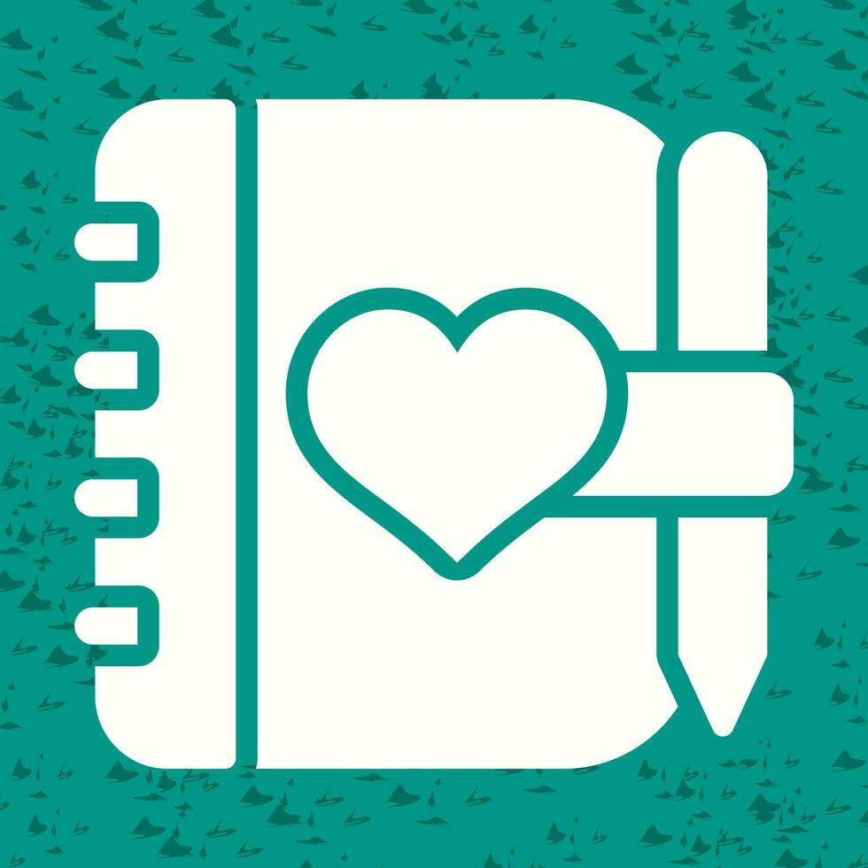 Love journal Vector Icon