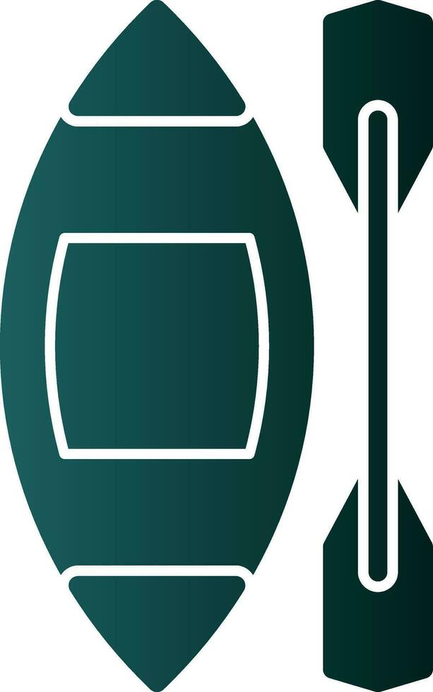 Kayak Vector Icon Design