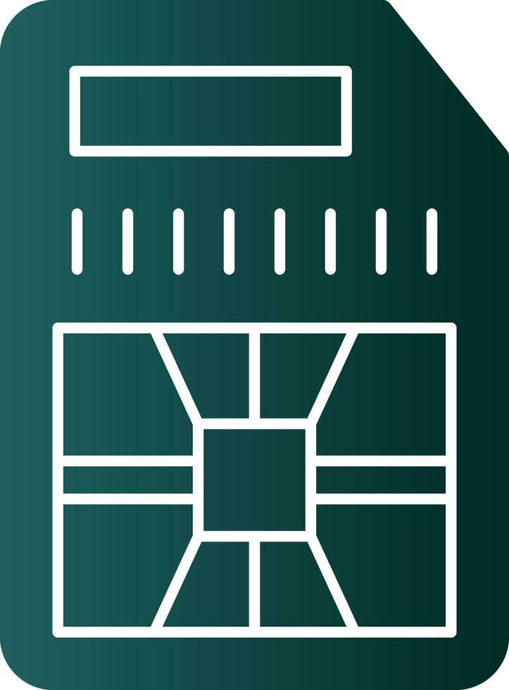 sim card Vector Icon Design