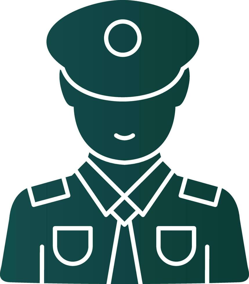 Police Vector Icon Design