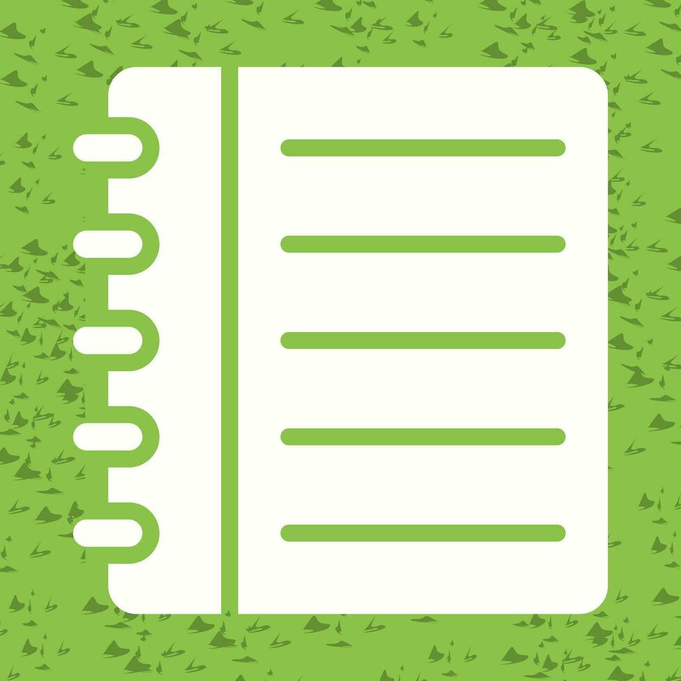 Textbook Vector Icon