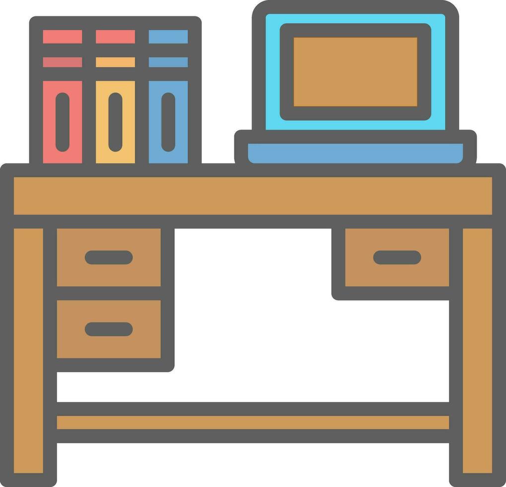 Work Place Vector Icon Design