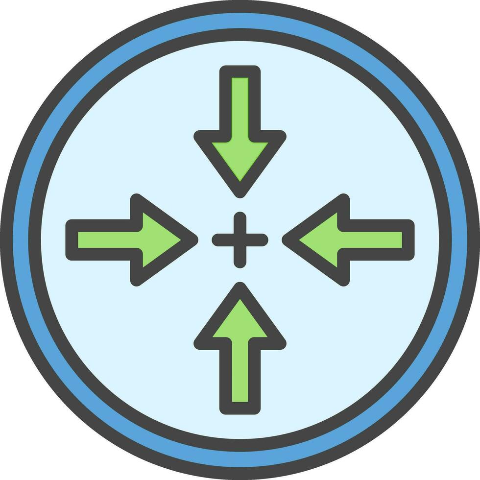 Shrink Vector Icon Design