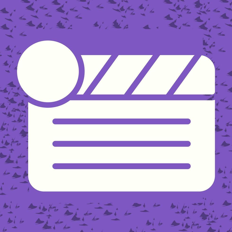 Clapper Board Vector Icon