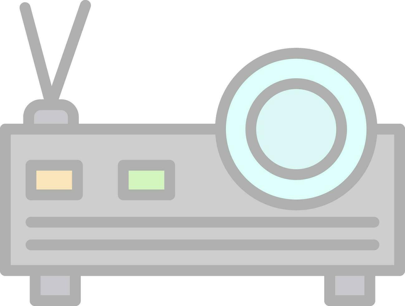 Projector Vector Icon Design