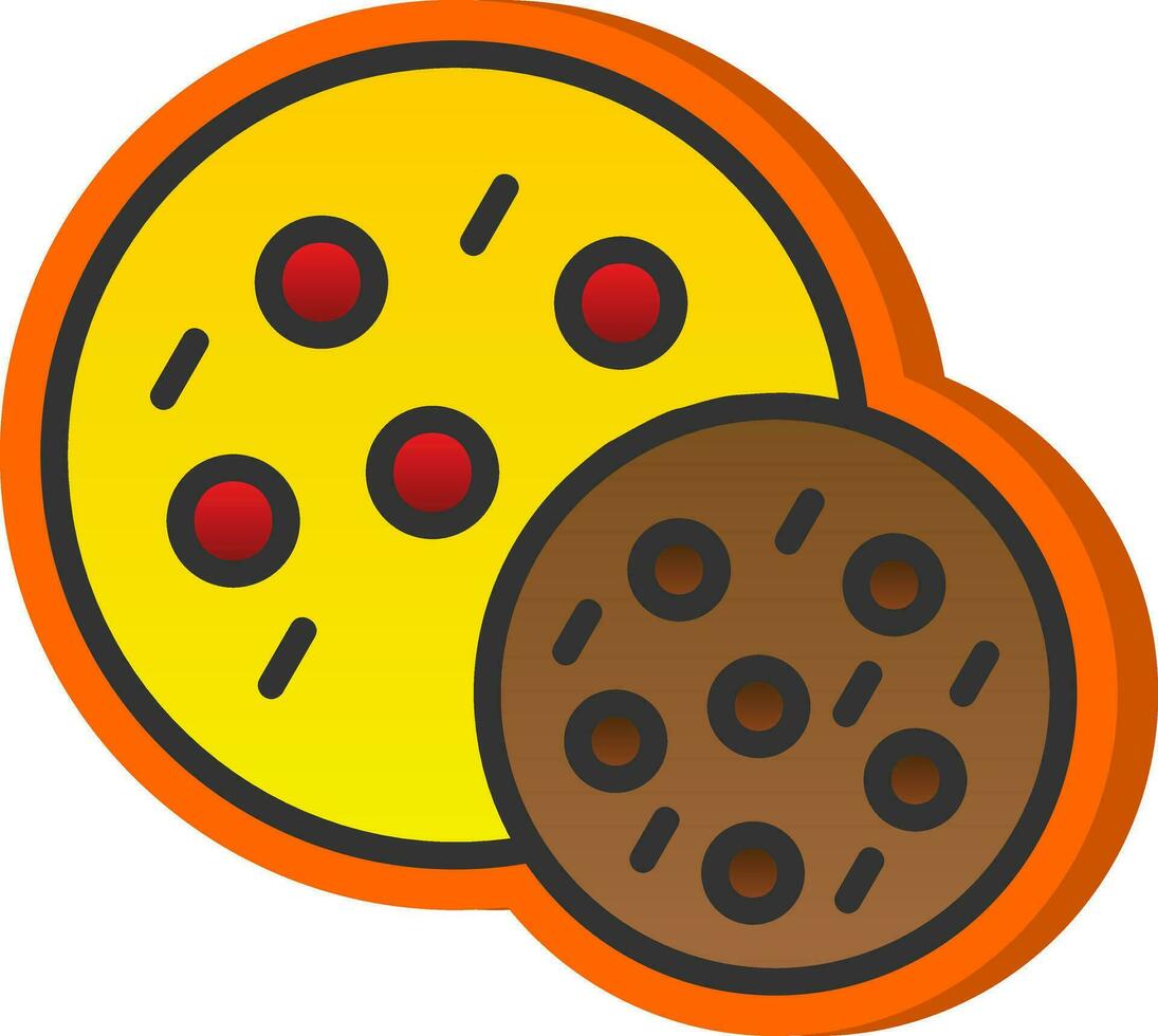 Cookies Vector Icon Design