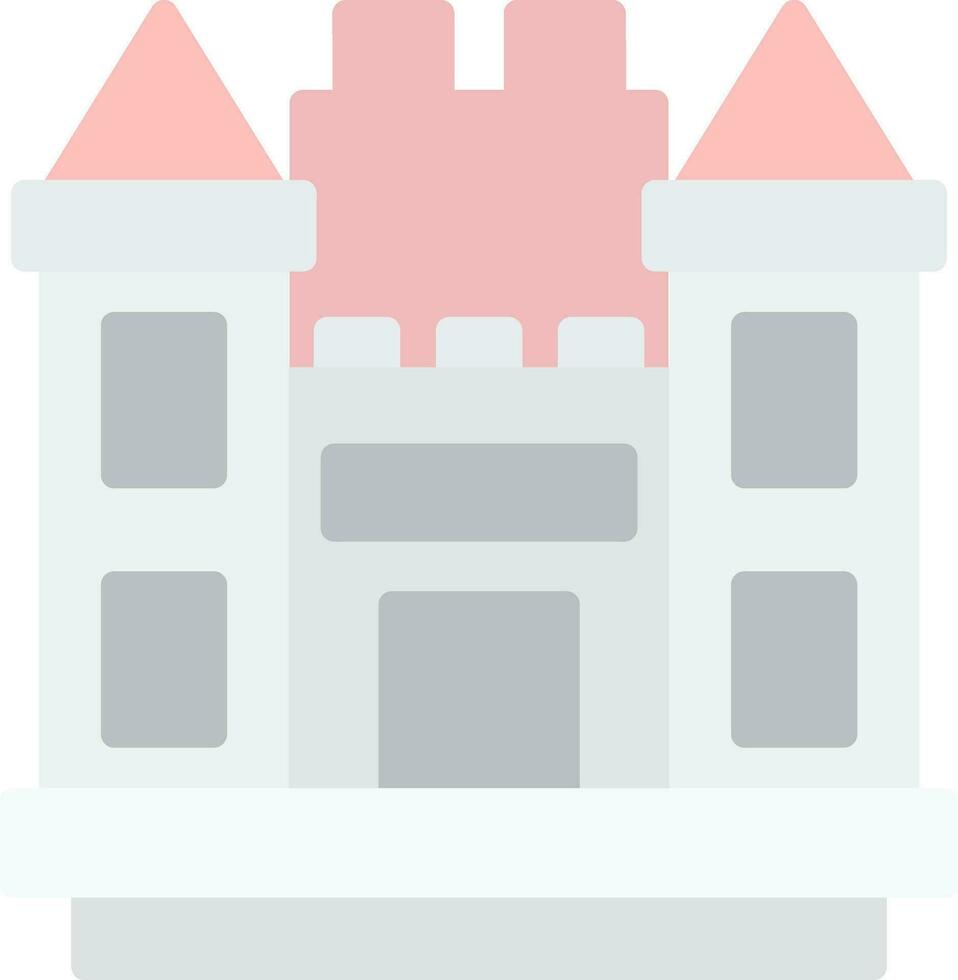 Castle Vector Icon Design