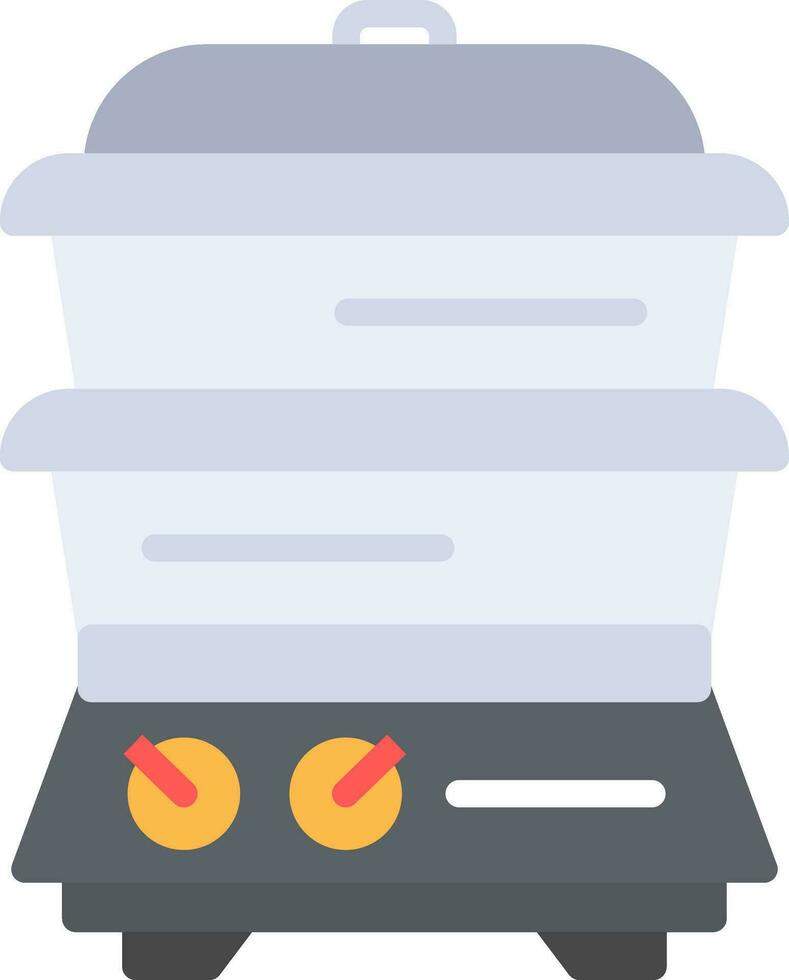 Steamer Vector Icon Design