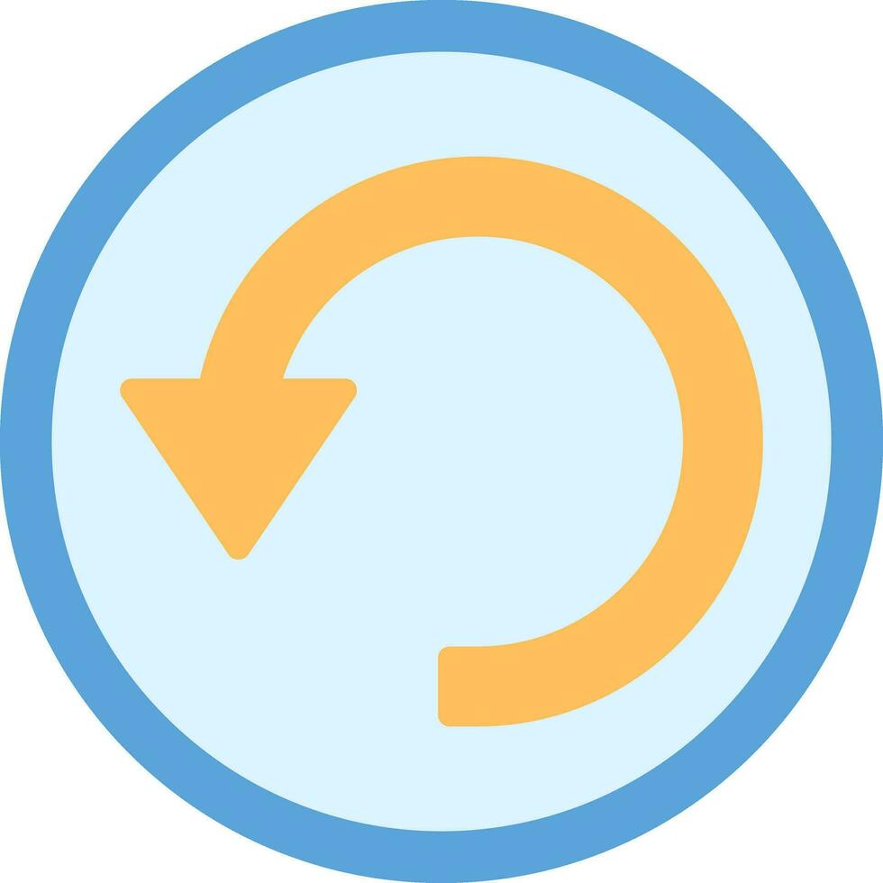 Circular Arrow Vector Icon Design
