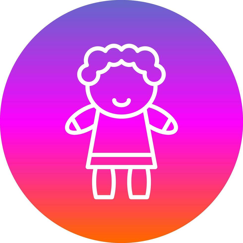 diseño de icono de vector de niño