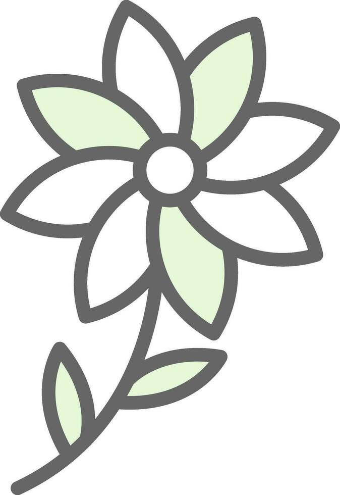 Flower Vector Icon Design