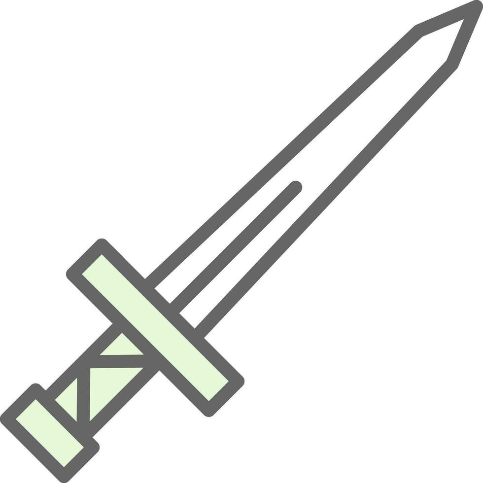 Sword Vector Icon Design